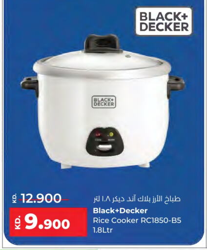 BLACK+DECKER Rice Cooker available at Lulu Hypermarket  in Kuwait - Kuwait City