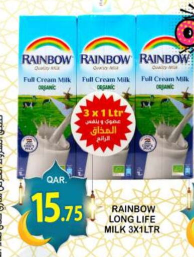 RAINBOW Long Life / UHT Milk available at Dubai Shopping Center in Qatar - Doha