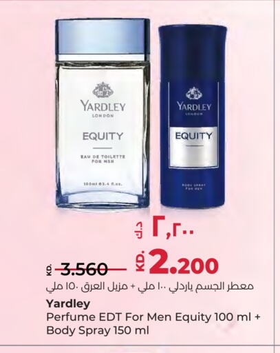 YARDLEY available at Lulu Hypermarket  in Kuwait - Ahmadi Governorate