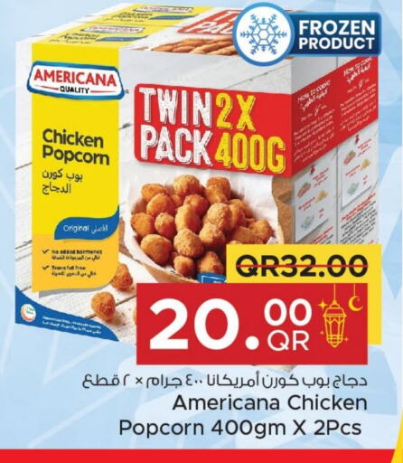 AMERICANA Chicken Pop Corn available at Family Food Centre in Qatar - Doha