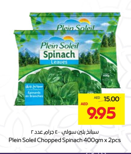 Spinach available at  جمعية أبوظبي التعاونية in الإمارات العربية المتحدة , الامارات - أبو ظبي