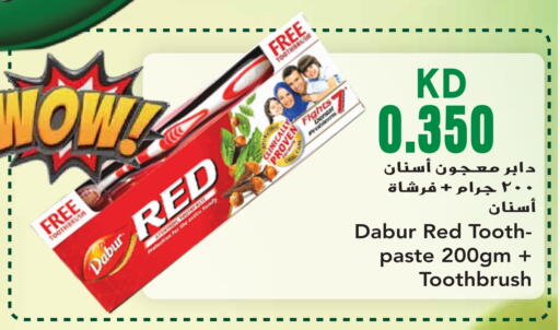 DABUR RED Toothpaste available at Grand Hyper in Kuwait - Kuwait City