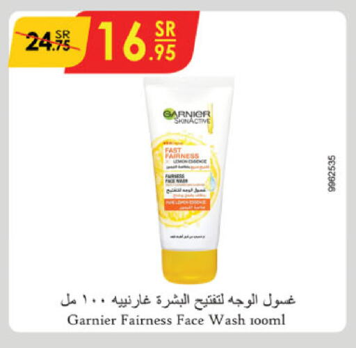 GARNIER Face Wash available at Danube in KSA, Saudi Arabia, Saudi - Unayzah