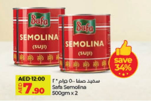 SAFA Semolina available at Lulu Hypermarket in UAE - Sharjah / Ajman