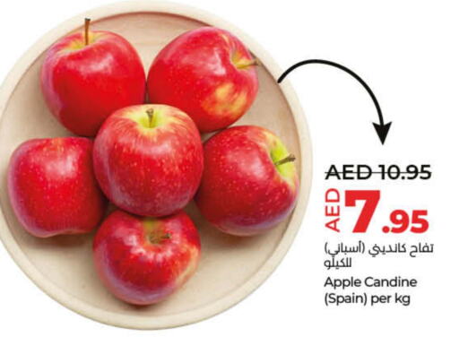 Apples from Spain available at Lulu Hypermarket in UAE - Umm al Quwain