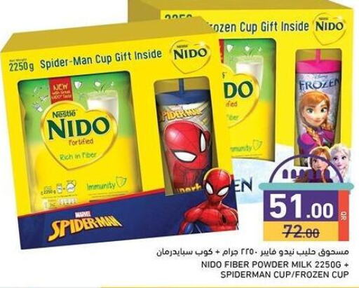 NIDO Milk Powder available at Aswaq Ramez in Qatar - Al Wakra