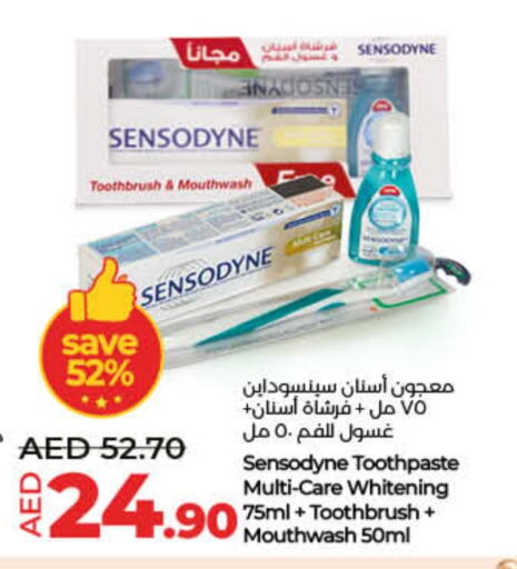 SENSODYNE Toothpaste available at Lulu Hypermarket in UAE - Dubai