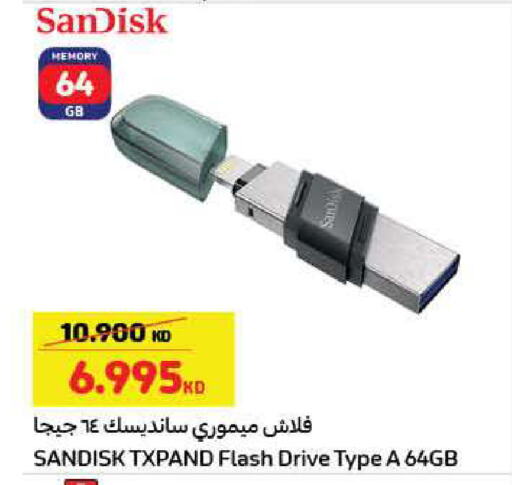 SANDISK Flash Drive available at Carrefour in Kuwait - Kuwait City