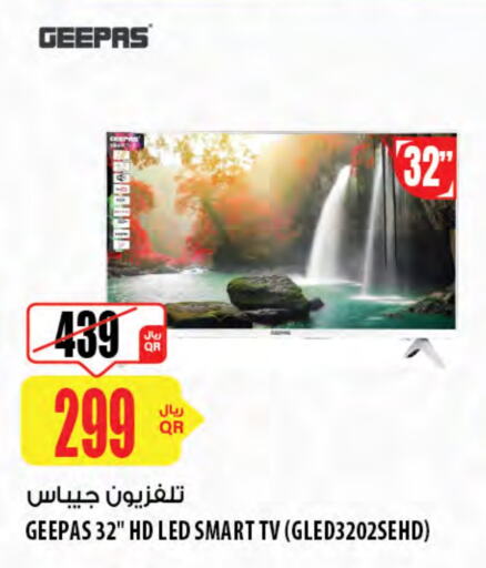 GEEPAS Smart TV available at Al Meera in Qatar - Al Wakra