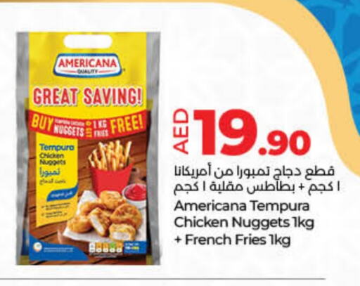 AMERICANA Chicken Nuggets available at Lulu Hypermarket in UAE - Dubai