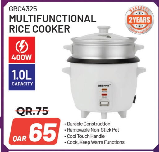 GEEPAS Rice Cooker available at Family Food Centre in Qatar - Al Wakra