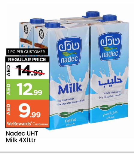 NADEC Long Life / UHT Milk available at Mark & Save Value Retail in UAE - Sharjah / Ajman