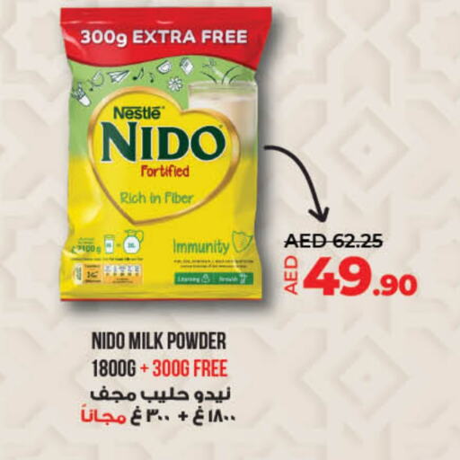 NIDO Milk Powder available at Lulu Hypermarket in UAE - Dubai