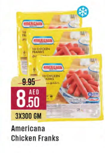 AMERICANA Chicken Franks available at West Zone Supermarket in UAE - Sharjah / Ajman