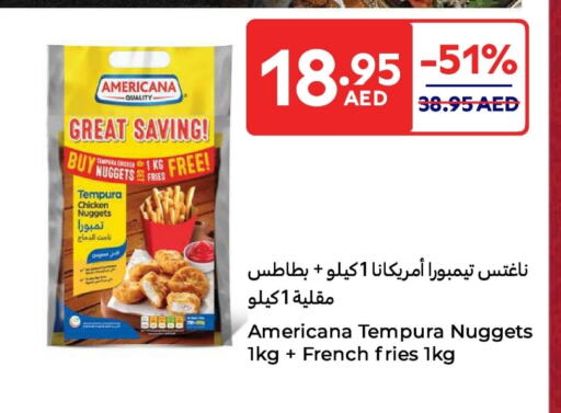 AMERICANA Chicken Nuggets available at Carrefour UAE in UAE - Umm al Quwain