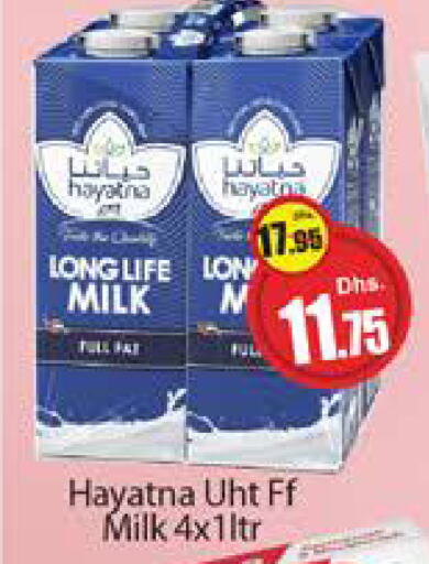 HAYATNA Long Life / UHT Milk available at Al Madina  in UAE - Dubai