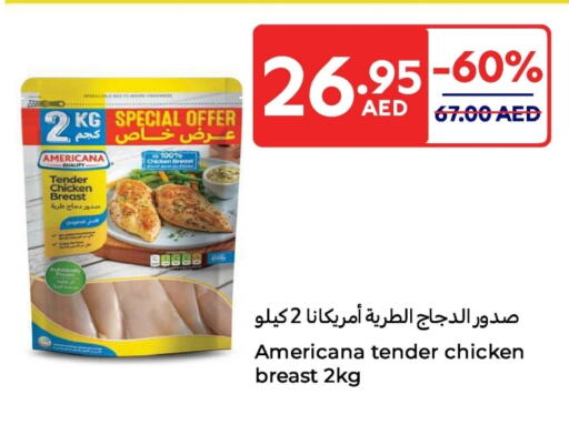 AMERICANA Chicken Breast available at Carrefour UAE in UAE - Sharjah / Ajman