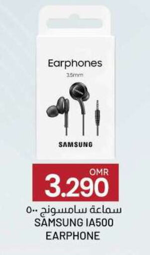 SAMSUNG Earphone available at KM Trading  in Oman - Muscat