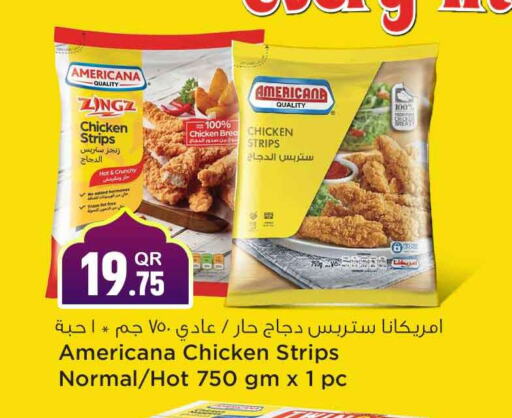 AMERICANA Chicken Strips available at Safari Hypermarket in Qatar - Al Wakra