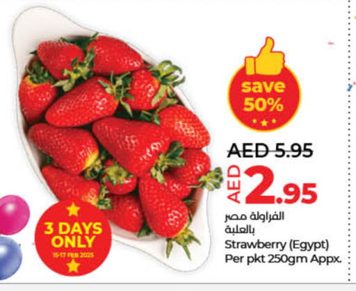 Strawberry from Egypt available at Lulu Hypermarket in UAE - Dubai