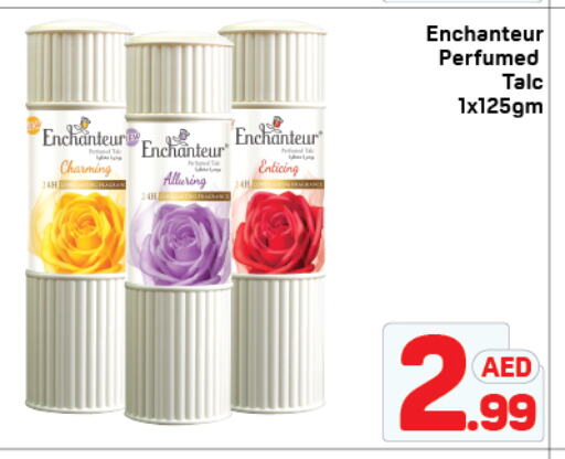 Enchanteur Talcum Powder available at Day to Day Department Store in UAE - Dubai