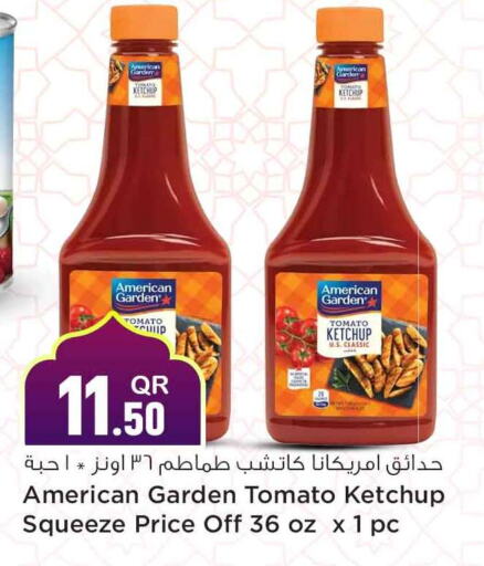 AMERICAN GARDEN Tomato Ketchup available at Safari Hypermarket in Qatar - Al Wakra