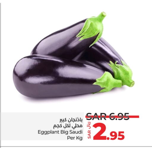 Eggplant from Saudi Arabia available at لولو هايبرماركت in مملكة العربية السعودية, السعودية, سعودية - الجبيل‎