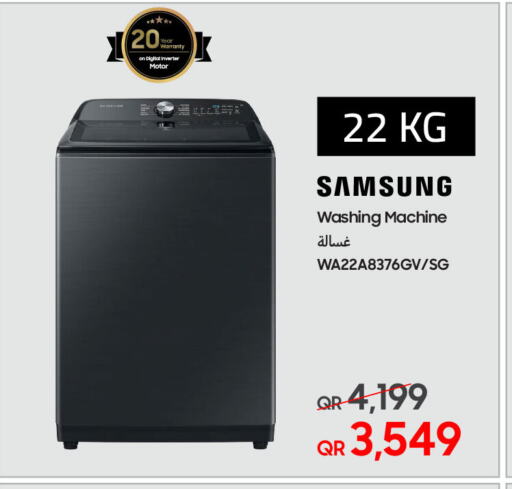 SAMSUNG Washing Machine available at Techno Blue in Qatar - Al Wakra