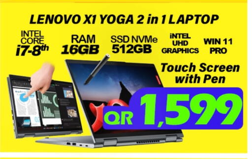 LENOVO available at Tech Deals Trading in Qatar - Al Khor