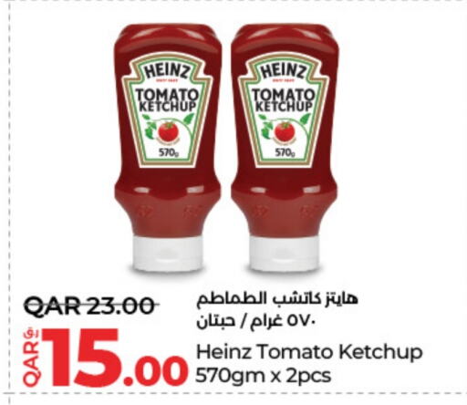 HEINZ Tomato Ketchup available at LuLu Hypermarket in Qatar - Doha