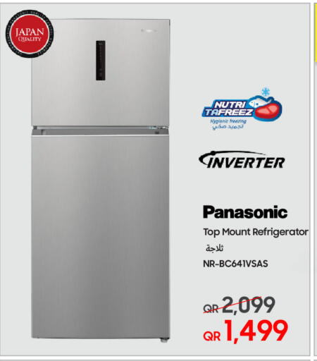 PANASONIC Refrigerator available at Techno Blue in Qatar - Al Wakra