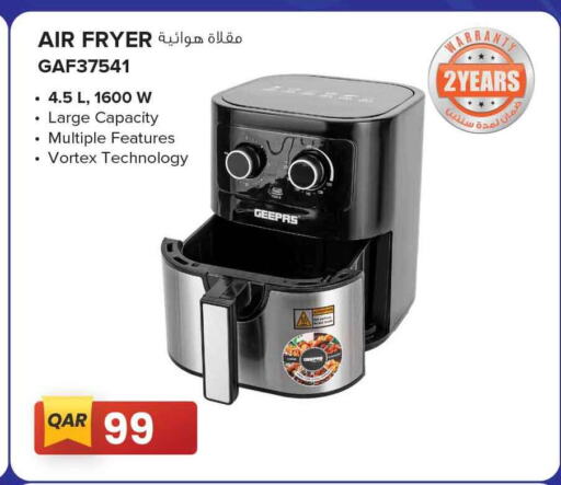 GEEPAS Air Fryer available at Safari Hypermarket in Qatar - Umm Salal