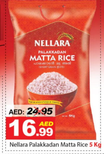 NELLARA Matta Rice available at DESERT FRESH MARKET  in UAE - Abu Dhabi