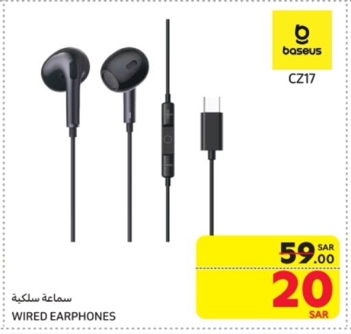 Earphone available at Carrefour in KSA, Saudi Arabia, Saudi - Medina