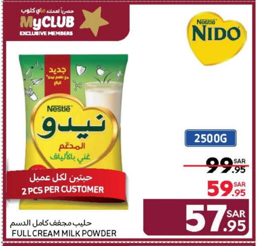 NIDO Milk Powder available at Carrefour in KSA, Saudi Arabia, Saudi - Sakaka