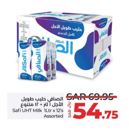 AL SAFI Long Life / UHT Milk available at LULU Hypermarket in KSA, Saudi Arabia, Saudi - Khamis Mushait