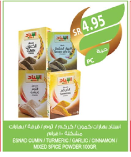 Cumin Turmeric Garlic Cinnamon available at المزرعة in مملكة العربية السعودية, السعودية, سعودية - سكاكا