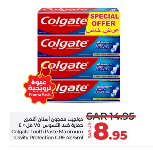 COLGATE Toothpaste available at LULU Hypermarket in KSA, Saudi Arabia, Saudi - Saihat