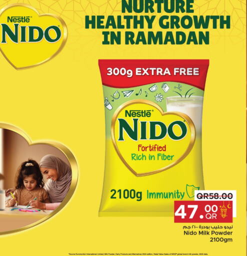 NIDO Milk Powder available at Family Food Centre in Qatar - Al Rayyan