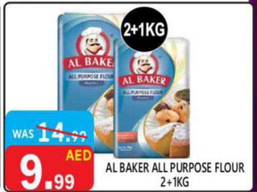 AL BAKER All Purpose Flour available at United Hypermarket in UAE - Dubai