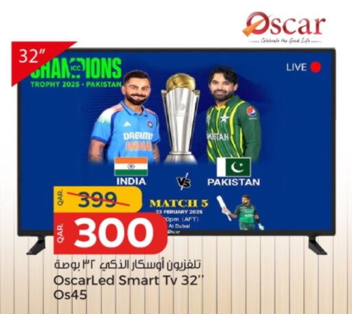 OSCAR Smart TV available at Paris Hypermarket in Qatar - Al Wakra