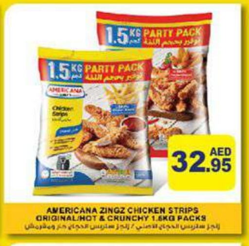 AMERICANA Chicken Strips available at Aswaq Ramez in UAE - Sharjah / Ajman