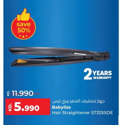 BABYLISS Hair Appliances available at Lulu Hypermarket  in Kuwait - Kuwait City