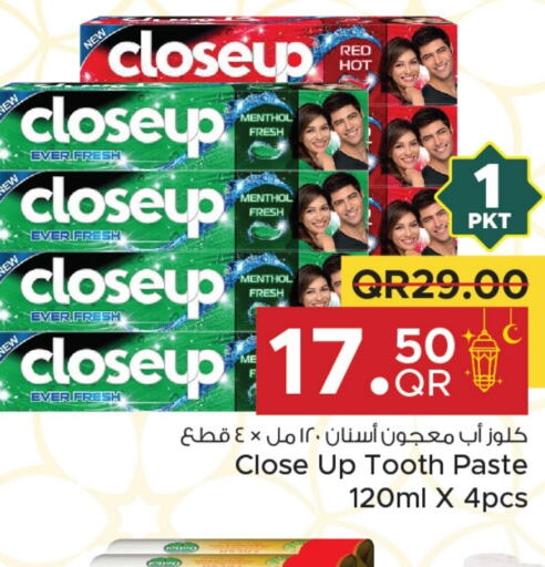 CLOSE UP Toothpaste available at Family Food Centre in Qatar - Al Wakra