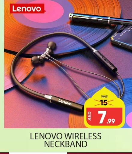 LENOVO Earphone available at Al Madina  in UAE - Dubai