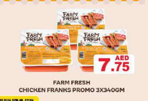 FARM FRESH Chicken Franks available at Aswaq Ramez in UAE - Sharjah / Ajman