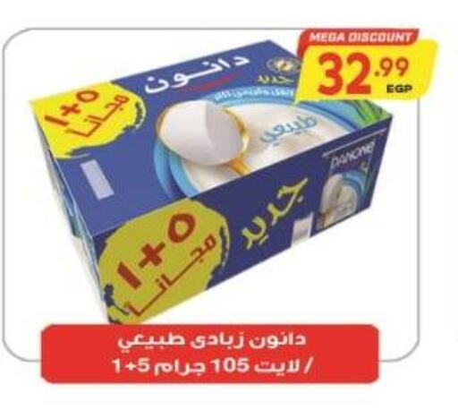 DANONE Yoghurt available at El.Husseini supermarket  in Egypt - Cairo