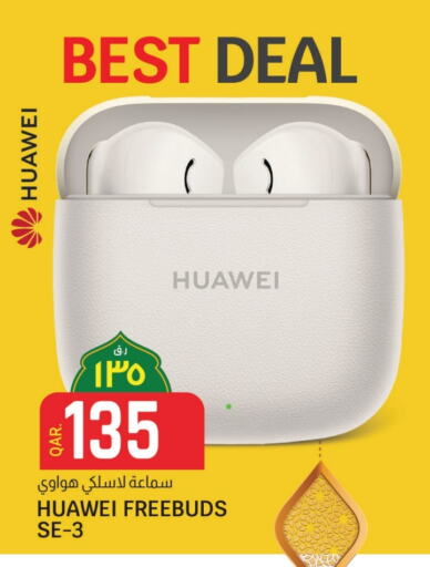 HUAWEI Earphone available at Saudia Hypermarket in Qatar - Al Wakra