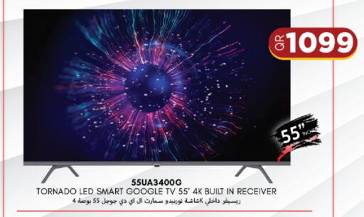 TORNADO Smart TV available at Saudia Hypermarket in Qatar - Al-Shahaniya