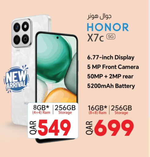 HONOR available at Kenz Mini Mart in Qatar - Umm Salal